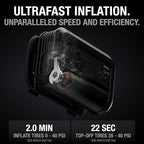 NOCO Boost+Air AX65: 2000A Jump Starter with Air Compressor Tire Inflator – Starts 8.0L Gas & 6.0L Diesel – 67 SLPM Airflow Inflates 0–40 PSI in 2 Minutes