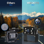 AHD 1080P 9" Reverse Rear View Backup Camera System, Camera with Night Vision Waterproof IP69K Vibration-Proof 20G for Tractor/Truck/RV/Bus/Motorhome/Excavator/Caravan/Skid Steer/Harvester