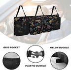 Color Turtles Trunk Organizer Hanging Cargo Storage Bag Large Capacity Cargo Storage Bag Sturdy Car Organization for SUV,Truck,Van