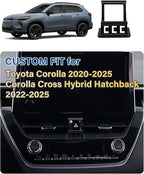 Car Phone Mount for Toyota Corolla 2020-2025/Corolla Cross Hybrid Hatchback 2022-2025 Accessories Automobile Cradles Magnetic Phone Holder Compatible with MagSafe, Strong Magnets Cell Phone Base