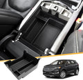 for 2025 Ford Edge Center Console Organizer Tray for 2021-2025 SE/SEL/ST-Line/Titanium/ST Middle Console Storage Insert Tray Arm Rest Organizer for 2025 Ford Edge Accessories Black