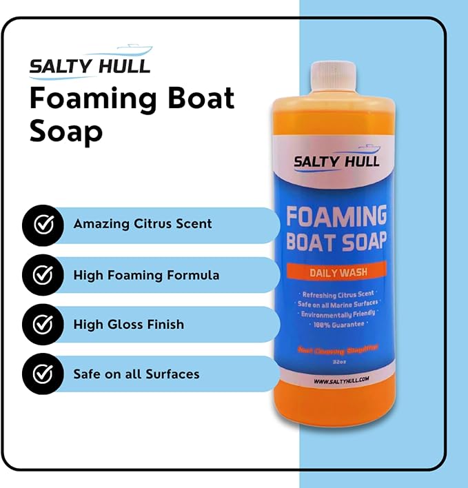 Foaming Boat Soap, Orange