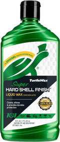 Turtle Wax T-123R Super Hard Shell Liquid Car Wax - 16 Fl Oz., Green