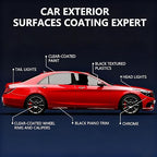 2Pcs*300ML Ceramic Coating Spray for Cars - 3-in-1 High Gloss & Protection, Waterless Wash & Shine, Fast Acting Coating Agent for Paint & Glass