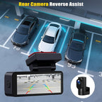 4K Dual Dash Cam Front and Rear, 4K+1080P FHD Car Camera,Dash Camera for Cars Car Camera with GPS WiFi App Control 150° Wide Angle Night Vision G-Sensor Loop Recording 24H Parking Monitoring