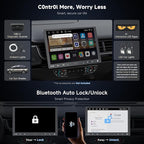 ATOTOZONE S8 MS 10.1'' QLED Single & Double DIN Android Car Stereo, 4G LTE, Floating Touchscreen, Wireless CarPlay & Android Auto, ChatGPT-Powered AI, Dual BT, DSP 36-Band EQ, SCVC, Backup Camera
