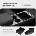 2021-2024 Tesla Model Y Center Console Organizer Tray Accessories Compatible with Model 3 (2021-2023) Storage Box Armrest Compartment Insert