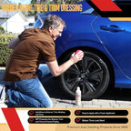 GOLDEN SHINE Tire & Trim Gel Dressing, 16 Ounce Bottle Shines and Protects Tires, Rubber and Exterior Trim, 16016