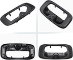 EWAY Tailgate Handle Backup Camera for 1999-2006 Chevy Silverado GMC Sierra 1500 2500 3500 HD Classic Tailgate Reversing Rear View Back Up Camera RCA Plug, Replaces# 15228539, GM1915105, GM1916102