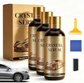 PTZ Crystal Serum for Cars - Advanced 9H Graphene Ceramic Coating for Cars, Professional Auto Ceramic Coating for Paint Protection, High Gloss Crystal Coatings for Car Plastic Parts & Wheels (3Pcs)