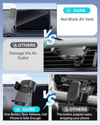 SKYLOTEC Car Phone Holder for Subaru Solterra/Toyota bZ4X 2023 2024 2025 Accessories 8/12.3-Inch Screen Fixed Clip, Automobile Cradles Phone Mount, Cell Phone Base Not Block Air Vent