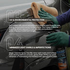 Olvera’s Magic Ceramic Spray Wax – Liquid Ceramic + Carnauba Wax Blend | Deep Mirror Shine, UV Protection & Hydrophobic Coating | Professional Gloss Enhancer for Cars & Trucks