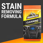 Armor All Car Interior Cleaner Wipes, Interior Cleaning Wipes for Cars, Trucks, Motorcycles, 60 Each (Pack of 2)