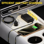 100W USB-C Laptop Car Charger for Dell Latitude/XPS/Precision,MacBook Pro/Air,HP Spectre/Elitebook,for Lenovo ThinkPad/Yoga/IdeaPad,Acer Chromebook/Swift,Google,for Samsung,Zenbook,Car Laptop Charger