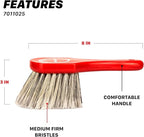 Maxshine Universal Wheel & Body Cleaning Brush – Medium-Duty Car Detailing Brush with Strong High-Density Bristles – Ideal for Wheels, Tires, Engines & Exterior Surfaces – Auto Detailing Accessory