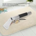 Joyzan Stainless Steel Hand Wand with Clear Head, Extractor Auto Detailing Tool Upholstery Carpet Furniture Cleaning Cleaner Spray Portable Vacuum Attachment Viewing Window Home Bedroom Machine Car