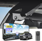 4K Front & 2K Rear 2 Channel HDR Dash Cam, Dual STARVIS 2 IMX678 IMX675, Custom Fit for Toyota Corolla Cross & Corolla Cross Hybrid 2022 (Model B), LE L XLE etc, 5GHz WiFi, GPS, 128GB Card