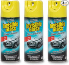 Invisible Glass 91163-3PK Premium Aerosol Glass Cleaner Spray for Car Windshields and Windows, Automotive and Home Window Cleaner, Streak-Free, Ammonia-Free, Tint-Safe – 15 oz (Pack of 3)