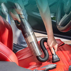 Portable Car Vacuum Cleaner, Handheld Portable Vacuum Cleaner for Car, 5000PA High Power Handheld Vacuum Cleaner, Suction Vacuum with Wet or Dry Auto Accessories Kit for Car Interior Detailing