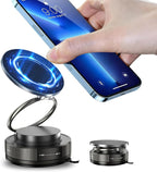 Magnetic Phone Holder for MagSafe, 360° Adjustable Car Phone Mount with 96+LBS Strongest Suction & 2800gf Strongest Magnetic for Dashboard/Gym/Mirror, Compatible with iPhone & Android