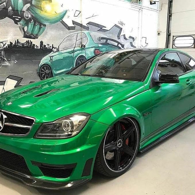 3M Car Wrap Roll 2080 Gloss Green Envy | G336 | (5ft x 30ft (150 Sq/ft)) | Automotive Vinyl Wrap for Cars - Car Interior Wrap & Exterior | w/Free Instawraps Pro Glove