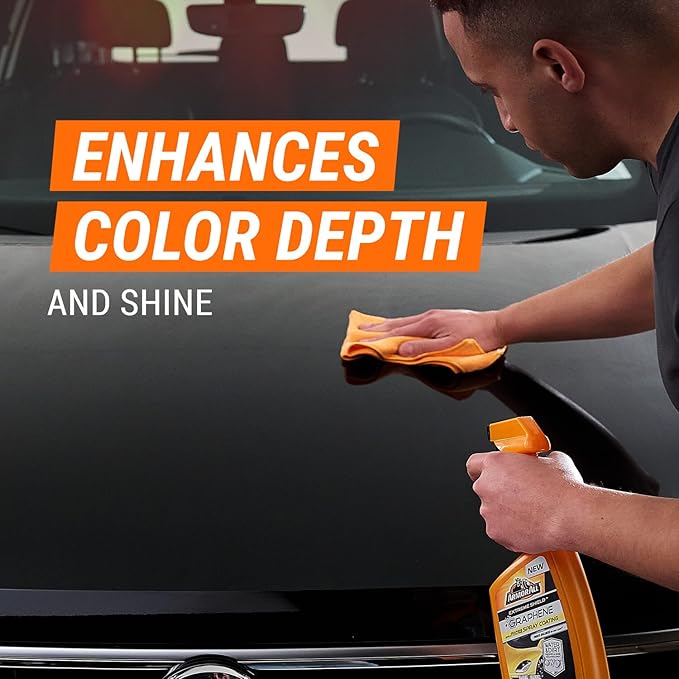 Armor All Extreme Shield + Graphene Coating Spray, 16 fl oz, Car Paint Sealant and Protectant That Repels Water and Dirt, Protects From UV Damage, and Enhances Shine