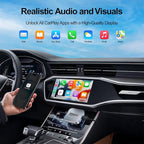 Wireless CarPlay Adapter 2026 Upgraded –AI Box Carplay Suitable for Apple iPhone & Android, with Compact Size, Plug-and-Play Convenience, and Fast, Stable Connection for CarPlay & Android Applications