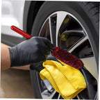 GLEAVI 12pcs Wheel Cleaning Brush Tire Brushes for Car Detailing Flexible for Hard Reach Areas for Car Models Colors