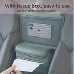 Backseat Car Organizer,Ackrest Storage Bag for car, Car Seat Center Storage Bag/Hanging Bag