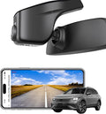 Mangoal 4K Dash Cam Custom fit for Volkswagen Tiguan 2018-2024 Gen2 AD/BW (Model A Black), Integrated OEM Look, UHD 2160P Video, App & WiFi, Loop Recording, Easy to Install, GPS, 64GB Card