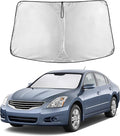 EcoNour Windshield Sunshade Compatible for Nissan Altima 2007-2010 2011 2012, Sun Visor for Front Windshield & Window Sun Shade Cover, UV Heat Blocker & Protector, Car Accessories