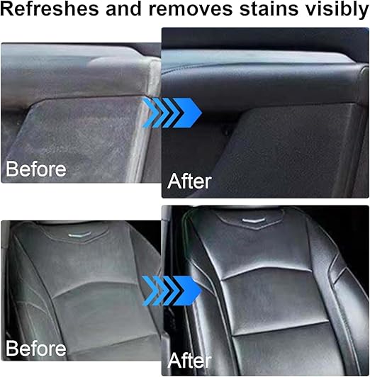 Polishing Cleaner Car Interior, Ultra-fine Spray Water Free Cleaning, Car Interior Polishing Spray for Interior Detailing Rubber Leather