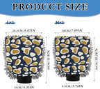 Animal Fur Print Leopard Khaki Blue Microfiber Mitt For Cars Scratch-Free Wash Mitts For Cars Washing Car Wash Sponge