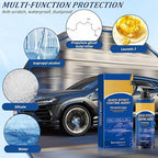 Car Coating Spray,New Quick Effect Coating Agent Spray,Quickly Coat Car Wax,Car Scratch Wax Polish Sprays Waterless Wash,Oil Film Emulsion Glass Cleaner with Sponge and Cloth,4FT.OZ (2PCS)