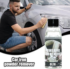 Iron Remover Car Detailing - 100ml Rim Cleaner Stain Removal,Car Rust Removal | for Wheels Brakes Calipers Tires Exterior Paint Motorcycle Rv Boat