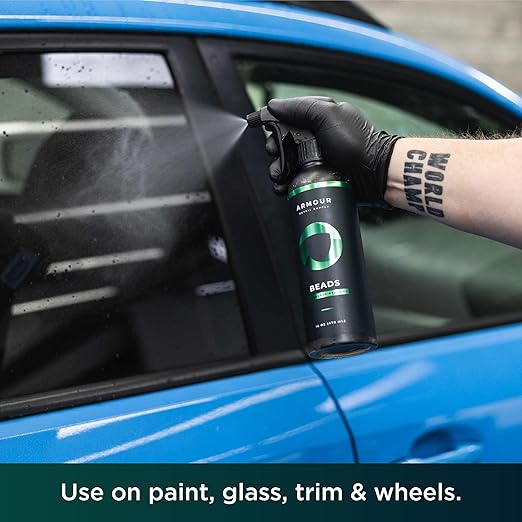Armour Detail Supply - Beads Touchless Sealant - Glossy Hydrophobic Spray Finish with Fast Cure Time for All Exterior Surfaces - 128 oz