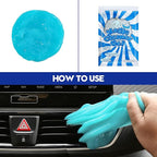 Qydipclin 23Pcs Car Detailing Kit, Car Detailing Brush Set, Car Wash Cleaning Kit, Car Detailing Brushes, Professional Car Care Kit for Interior Exterior Wheels, Blue