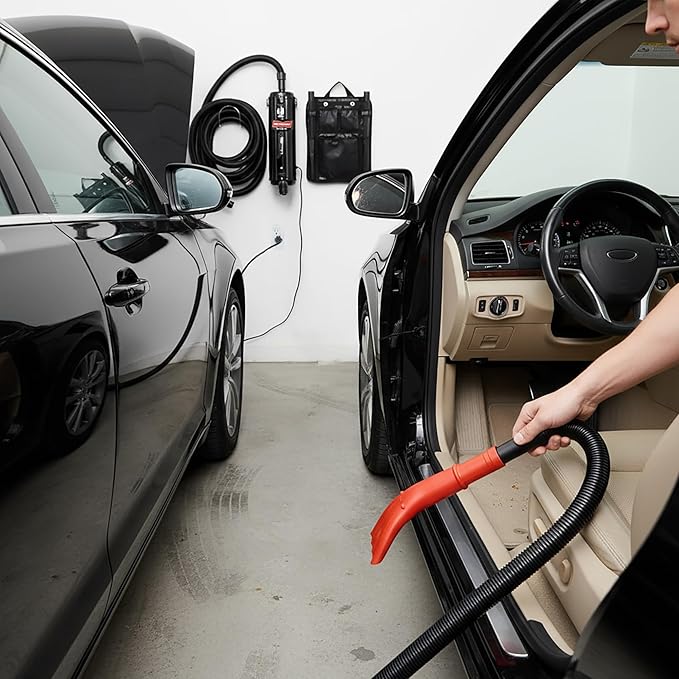 METROVAC Vac N Blo PRO-83BA-CS Car Detailing Vacuum and Blower | Powerful Heavy Duty High Power Car Vacuum Cleaner 4.0 HP