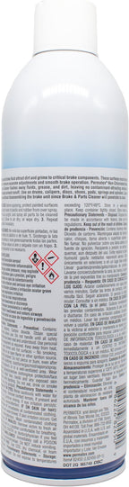 Permatex 82450 Non-Chlorinated Brake and Parts Cleaner, 14.5 oz.