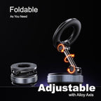 Magnetic Phone Holder for Car,Vacuum Suction Cup Phone Mount,Magsafe Car Mount for iPhone, No Need Charge,Folding Holder for iPhone and Android