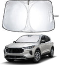 Econour Windshield Sunshade for Ford Escape 2020-2024 2025 2026, Sun Visor for Front Windshield & Window Sun Shade Cover, UV Heat Blocker & Protector, Car Accessories