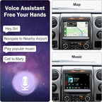 NINETOM Wireless CarPlay Retrofit Kit Decoder, Compatible with Ford (2013–2015) SYNC 2 System, Supports Android Auto, Mirror Link & Reverse Camera, USB