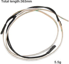 MEUS RACING RC LED Strip Colored Light Strip Flexible Cuttable for TRX4M SCX24 1/24 1/18 RC Crawlers Upgrade(Green)