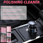 2Pcs Car Interior Cleaner, New Polishing Cleaner, All Purpose Car Interior Detailer Spray, Interior Detailer Spray Suitable for Cleaning Rubber, Plastic, Leather Surfaces Inside the Car (2*100ML)