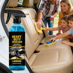 Car Cleaner - Auto Interior Cleaners | Non Greasy Detailing Stain Remover | Leather Detailer Spray Shine Protectant Cleaning Supplies for Seat Carpet Upholstery Truck Sedan Prevent Fading Cracking