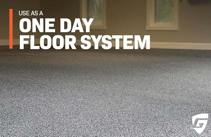 Ghostshield Polyaspartic 930-2 Gallon Kit - Fast Cure Topcoat Coating for Flake Floor Systems in Garage Floors and Warehouse Floors - Covers up to 300-400 Square Feet