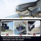 Mangoal Front 4k & Rear 1080p Dash Cam Custom fit for Cadillac XT5 2017-2019 (Model B), UHD 2160P Video, WiFi, App, Loop Recording, Easy to Install, 128GB Card