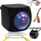 Ultra-Clear 1080P AHD Backup Camera - 170° Wide Angle Rear View Camera with Super Night Vision, IP69K Waterproof, 6-Layer Glass Lens, Universal Parking Camera for 12V Cars, Trucks, SUVs, RVs