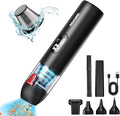 Hand Held Car Vacuum Cleaner, 15000Pa High Powers 5-in-1 Portable Lightweight Mini Vacuum Cleaner for Car, Home & Pet Hair