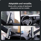 Mous - MagSafe and Pixelsnap Compatible Dashboard Mount - Phone Car Dash Mount Compatible with iPhone 17/16/15/14, Pixel 10, S26/S25 Series Phones - MagSafe Accessories